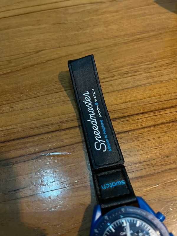 Omega x Swatch Neptune Mission Bioceramic - SO33N100 Scratch-Resistant