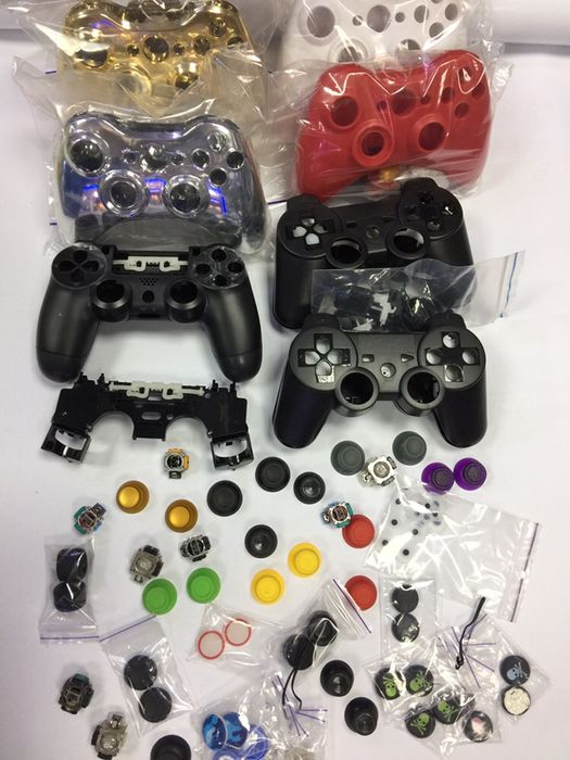 Корпуса на джойстики от игровых приставок PS3, PS4, Xbox 360, Xbox ONE