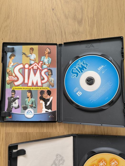 The Sims 1 PC jogo base e expansões