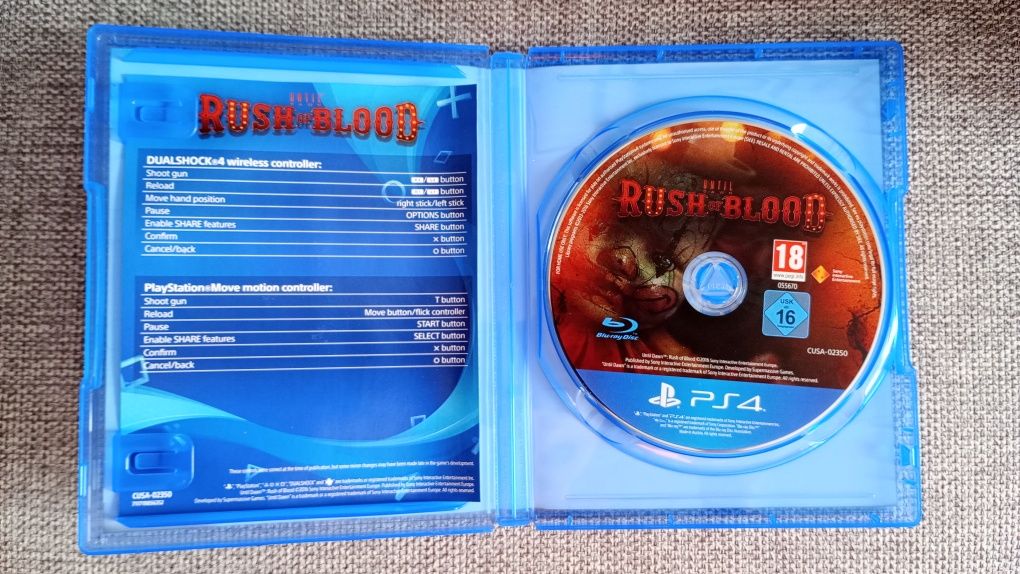 Gra Until Down Rush of Blood na PS4 (VR)