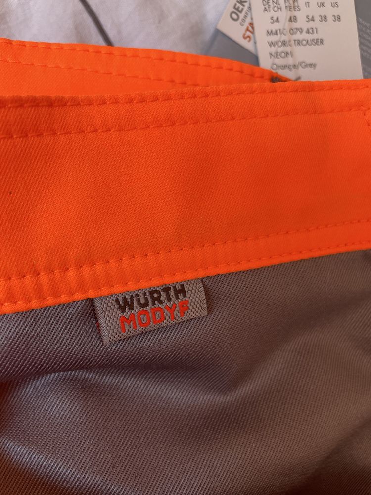 spodnie robicze wurth modyf