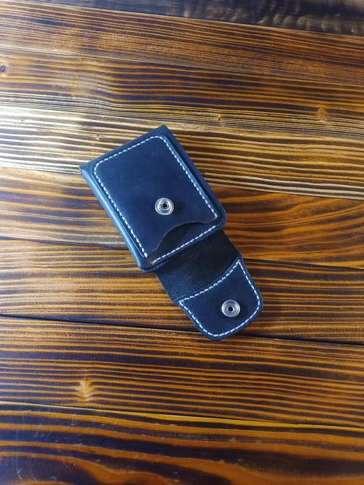 Чоловічий шкіряний гаманець ручної роботи