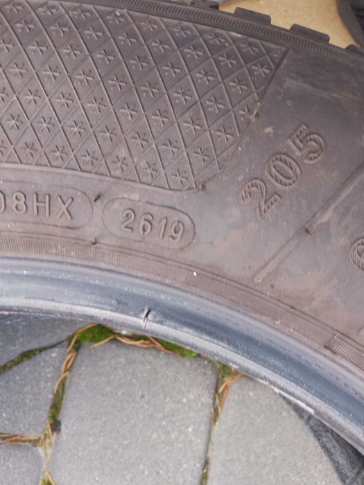 OPONY KLEBER 205/65/15 6.77 MM ZIMA Komplet 2019 Rok