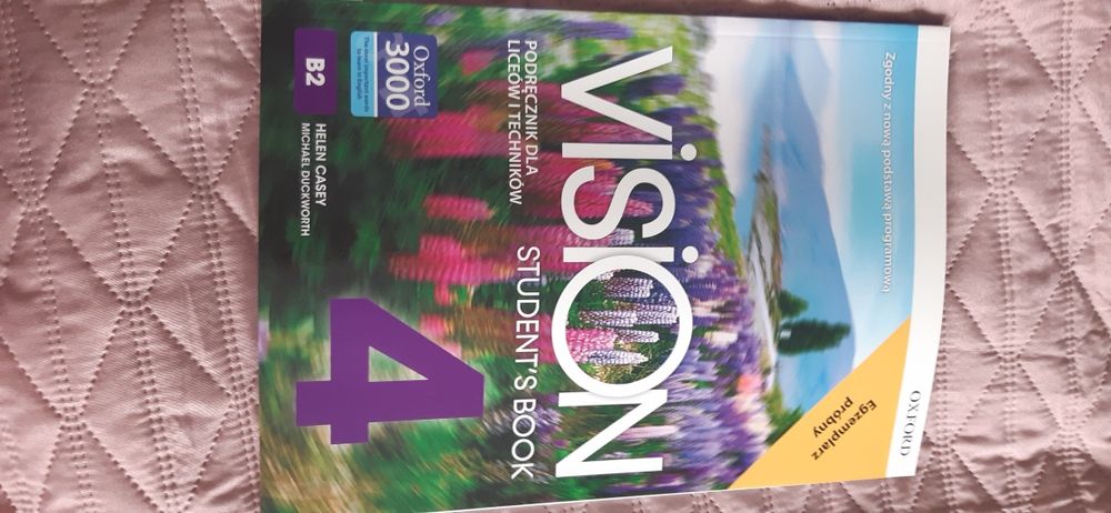 Vision 4 podręcznik + Workbook nowe!