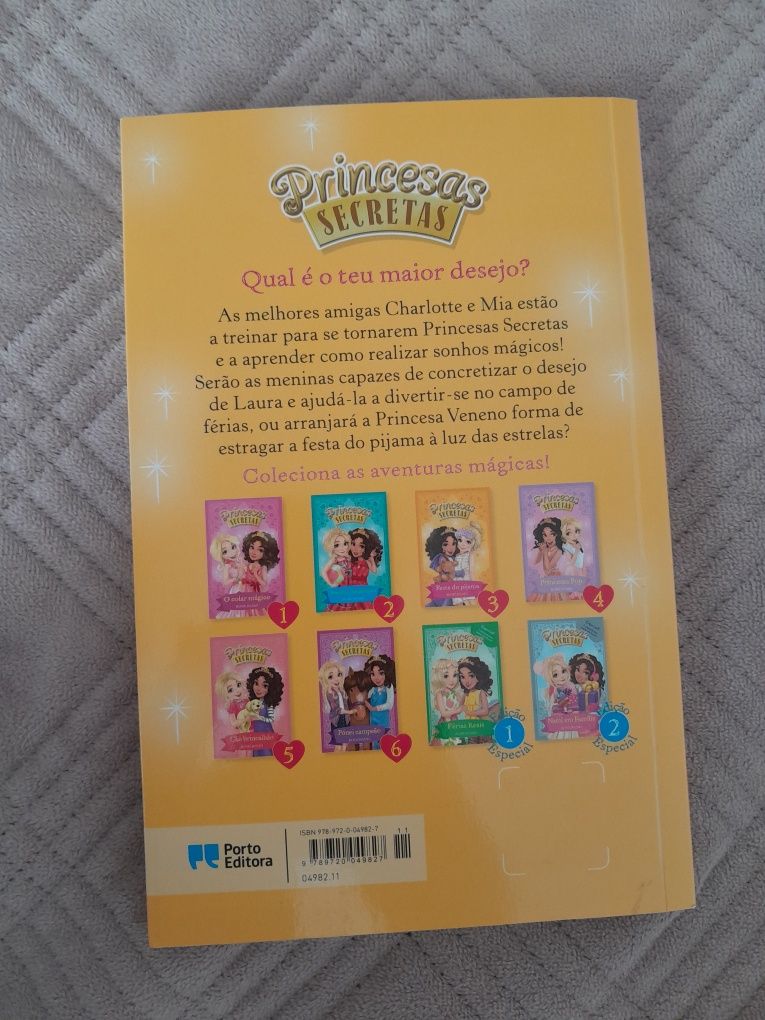 Princesas Secretas Livro 3 - Festa do pijama