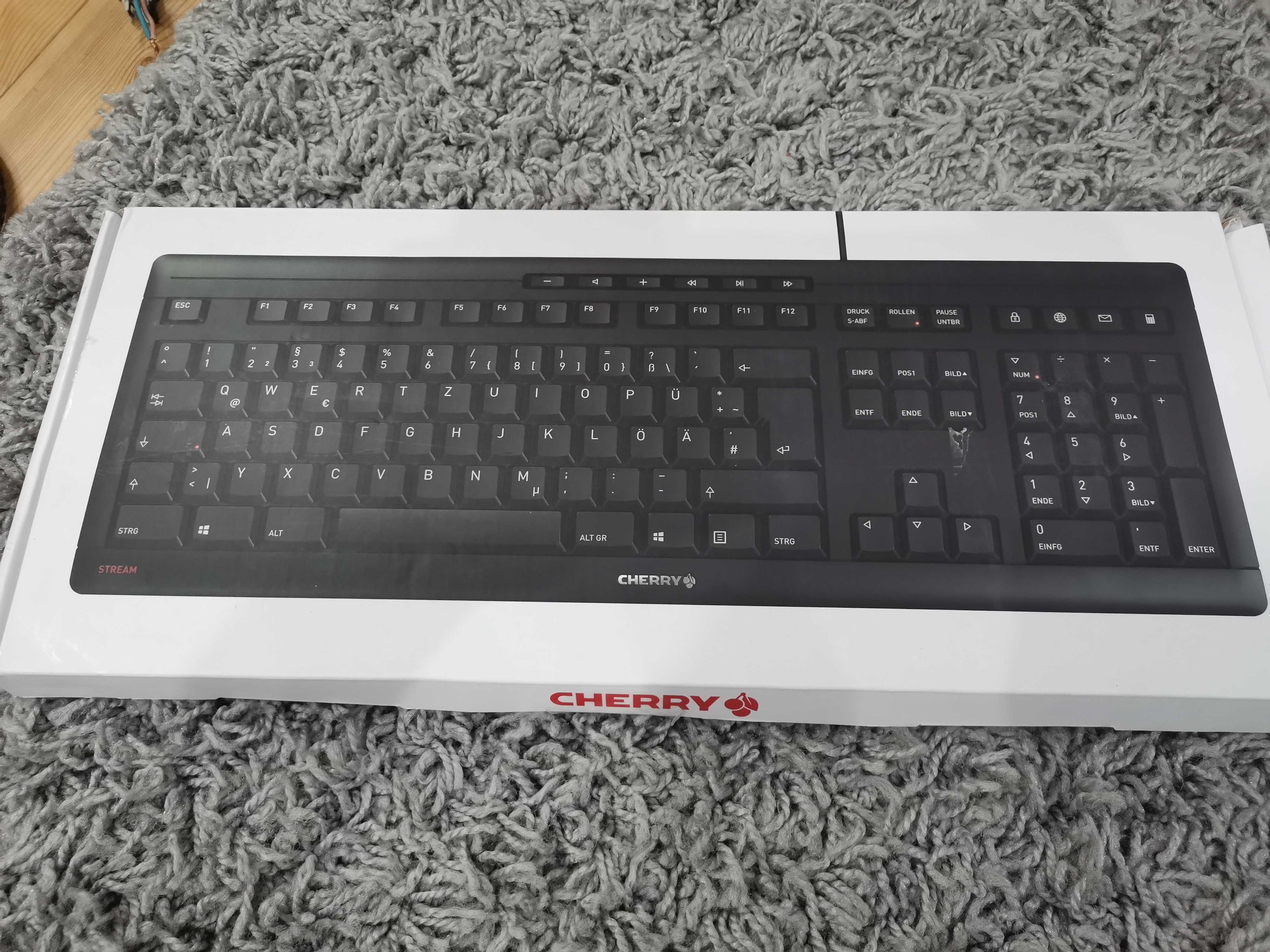 Klawiatura przewodowa cicha Cherry Stream JK-85 QWERTZ