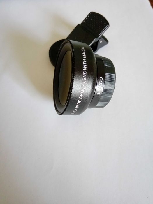 Широкоугольный объектив для телефона.