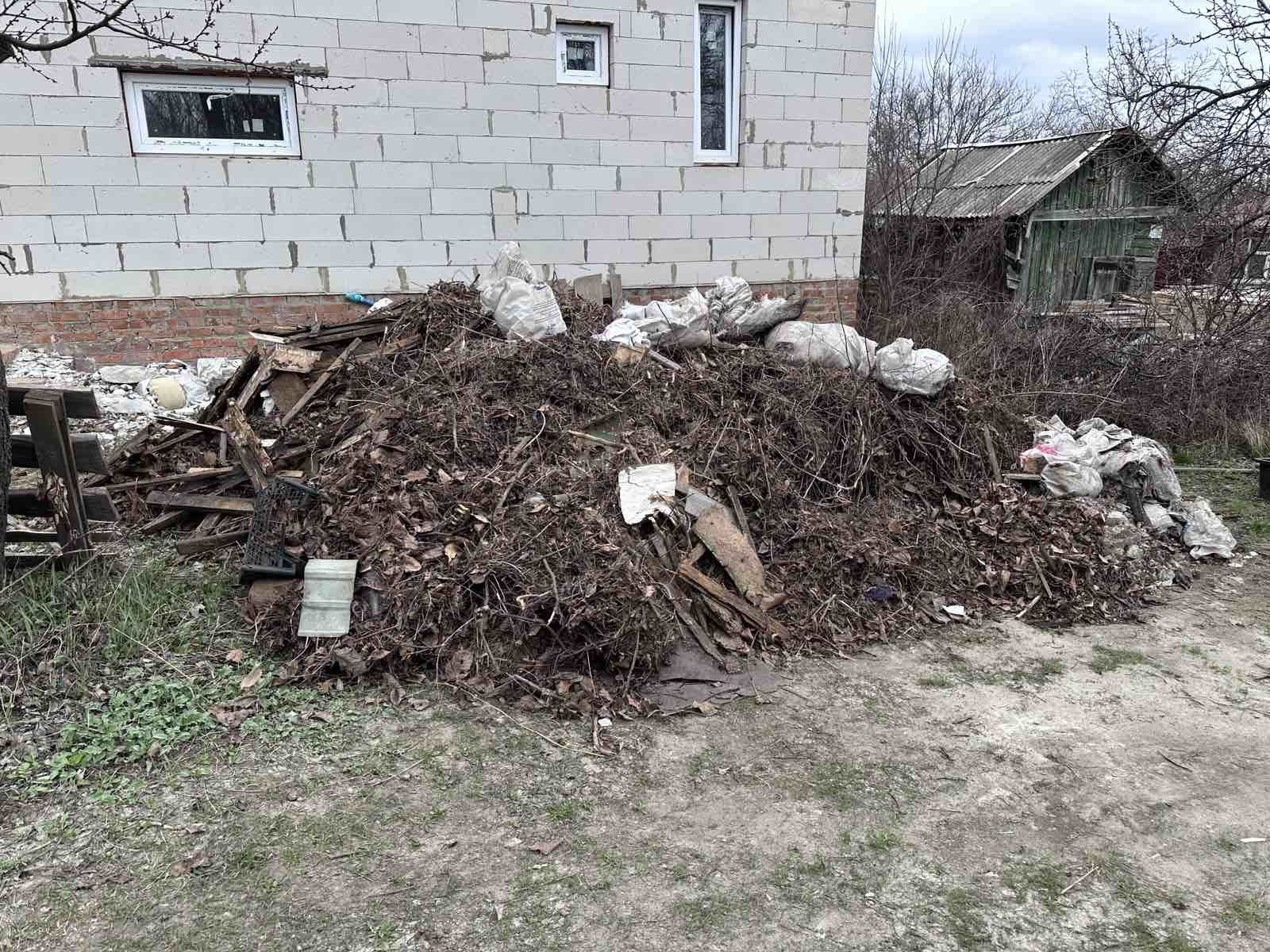 Вывоз мусора, вывоз веток, вывоз хлама, вывоз строительного мусора