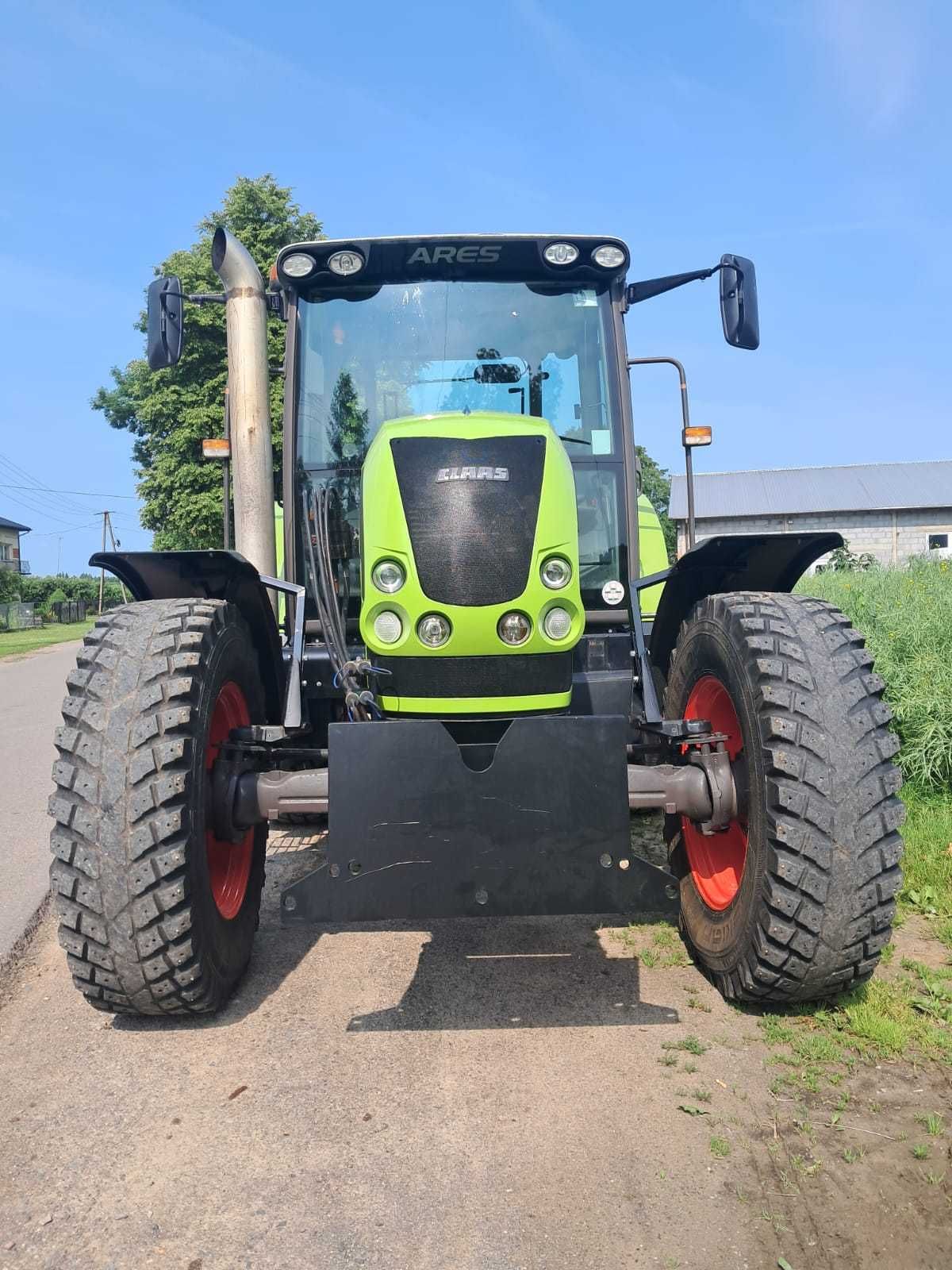 Claas Ares 577ATZ sprowadzony, 4x4, klima