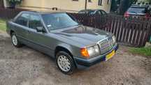 Mercedes W124 2.3 ,- żółte blachy.