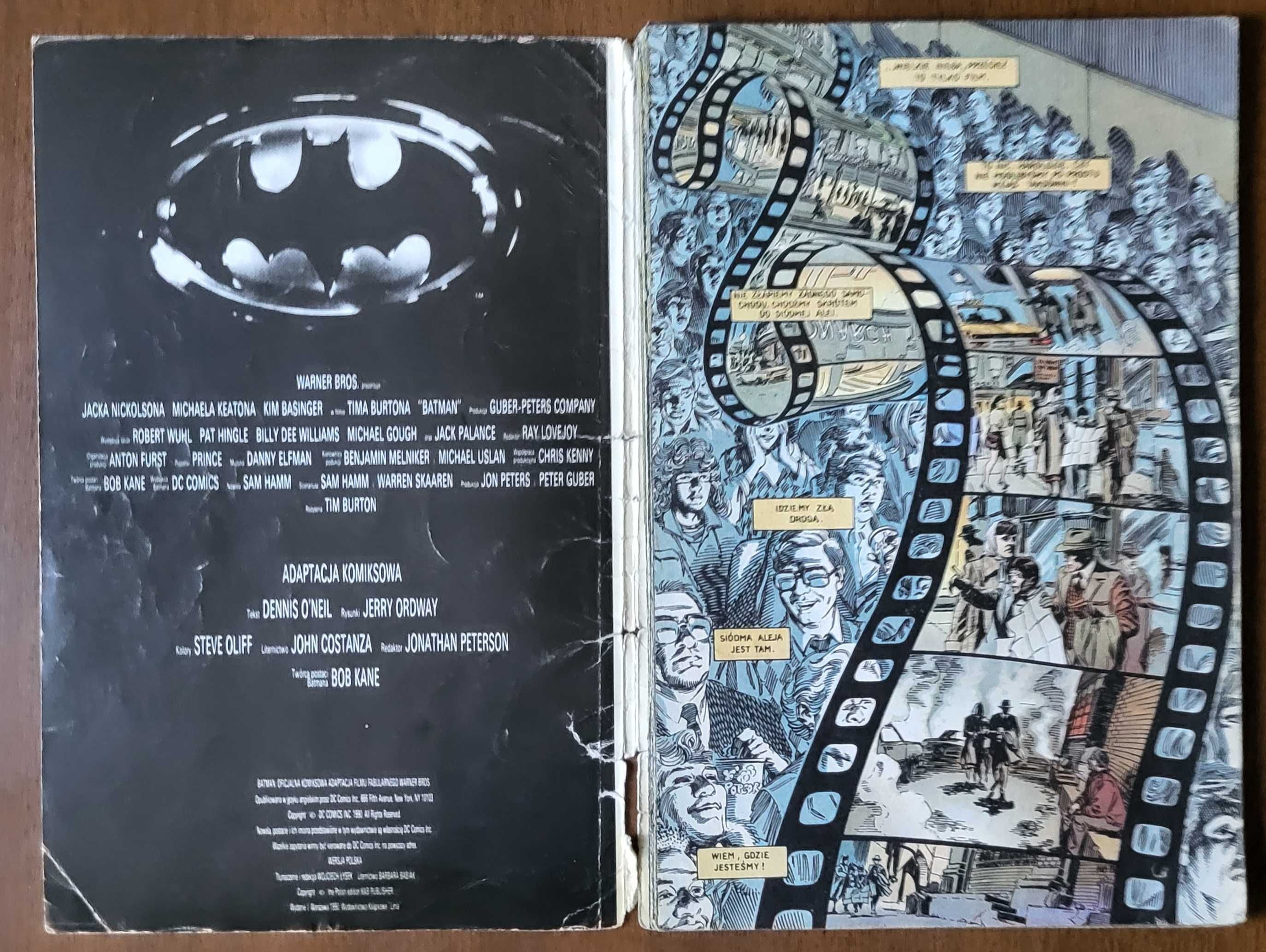 Batman - Adaptacja komiksowa - Dennis O'Neil, Jerry Ordway