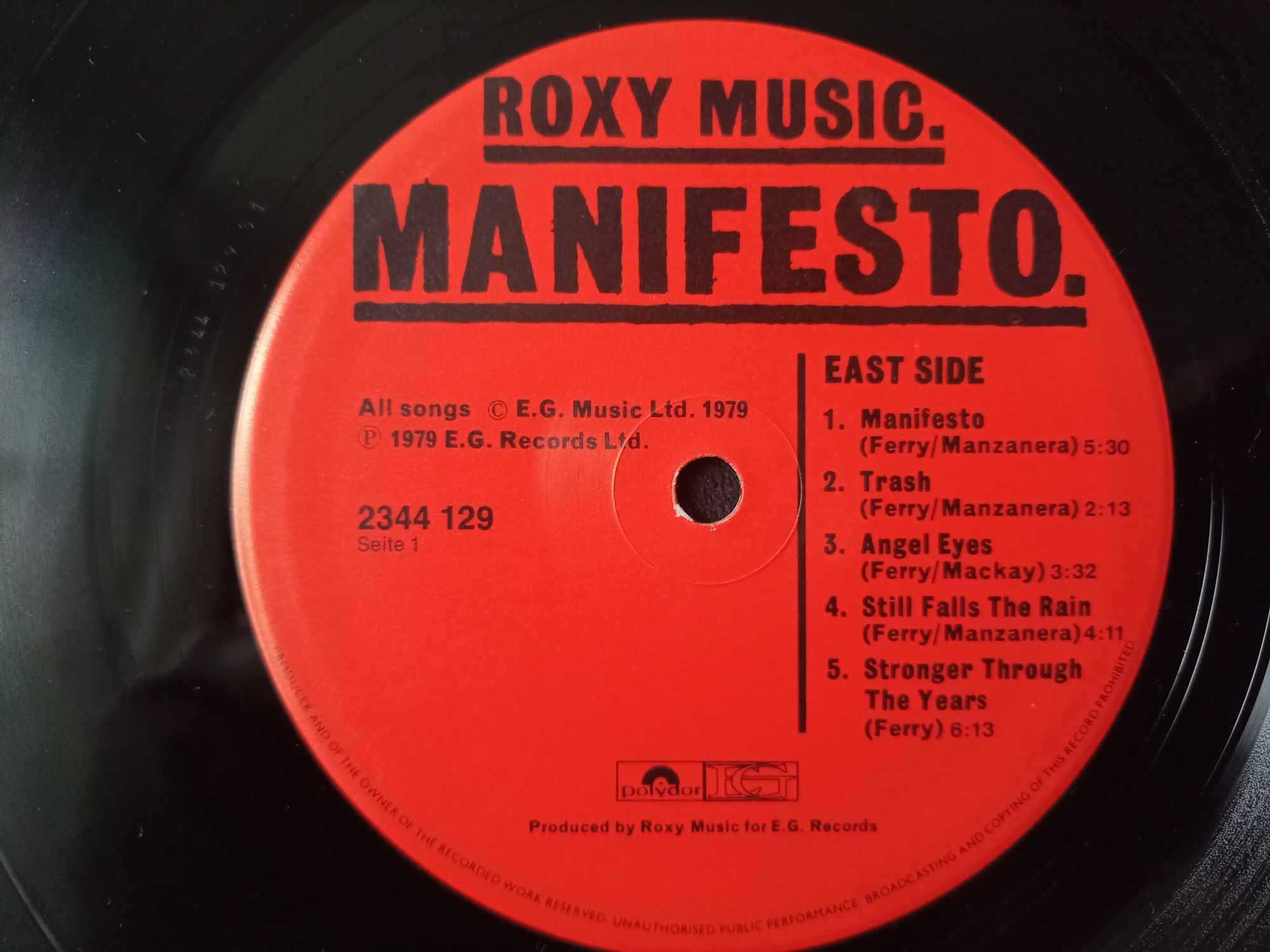 Płyta winylowa Roxy Music- Manifesto