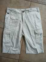 spodenki alpha industries khaki military white rozm 32 M L