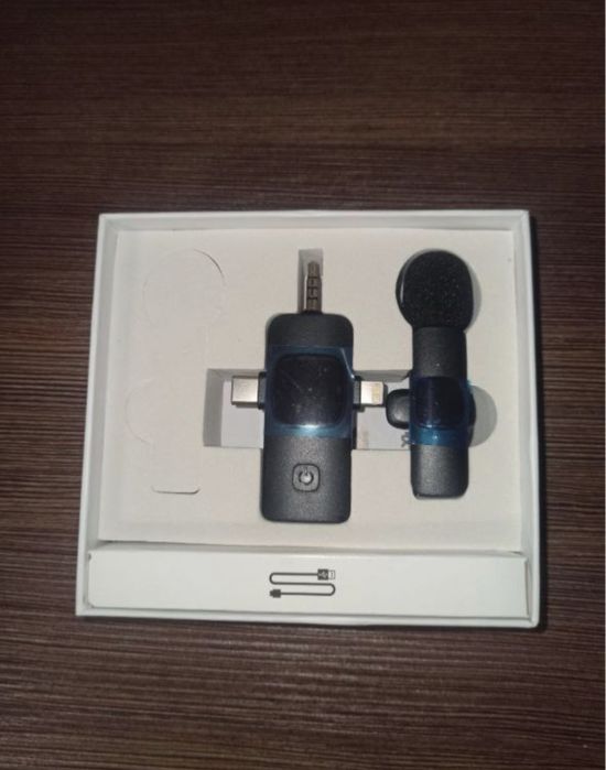 Бездротовий петличний мікрофон Basix 2.4G 1-2 шт ( петличка )