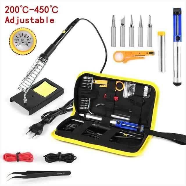 Bolsa Kit Soldadura (15 em 1) 220V 60W