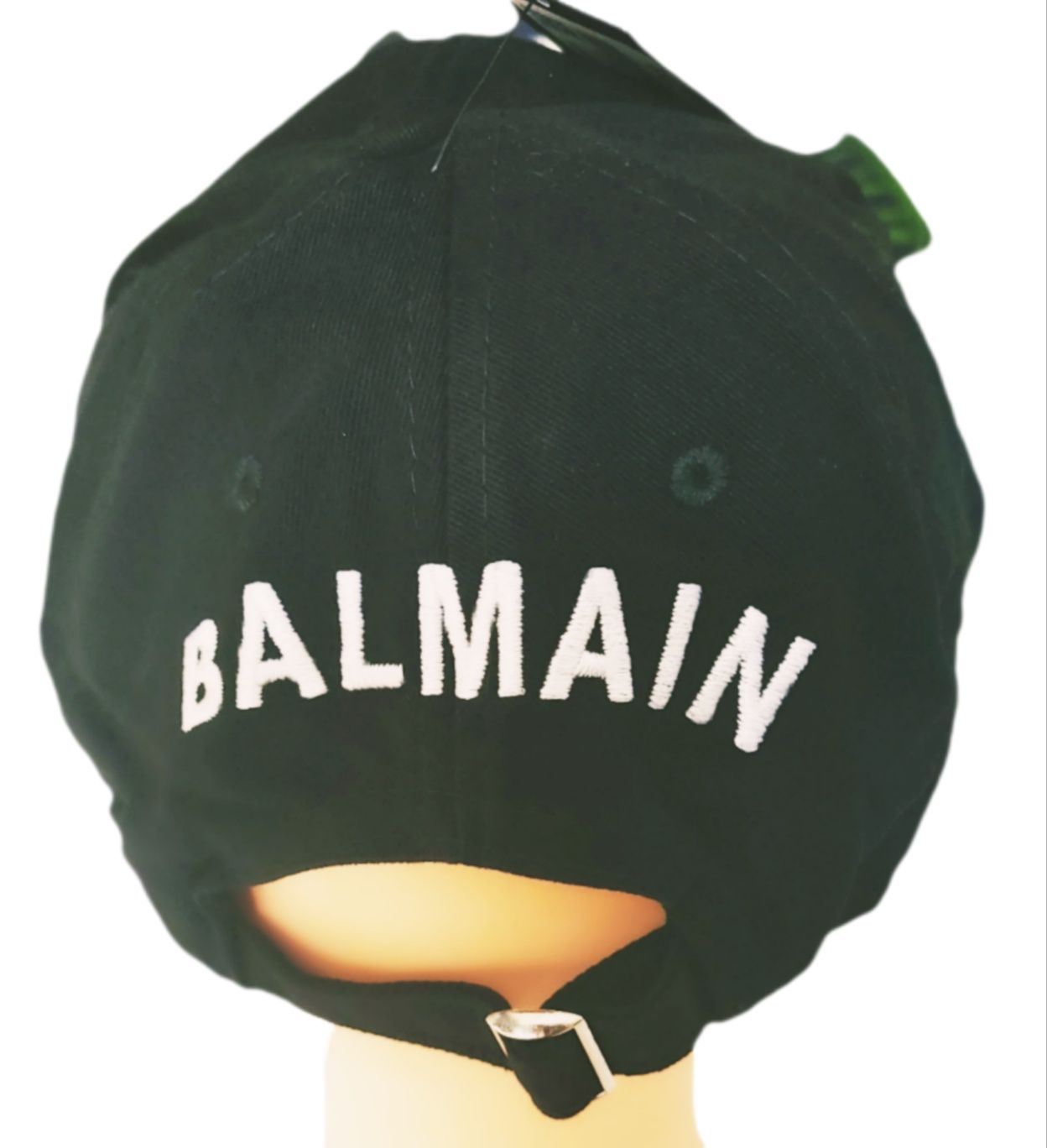 Czapka z daszkiem Balmain Paris bejsbolówka