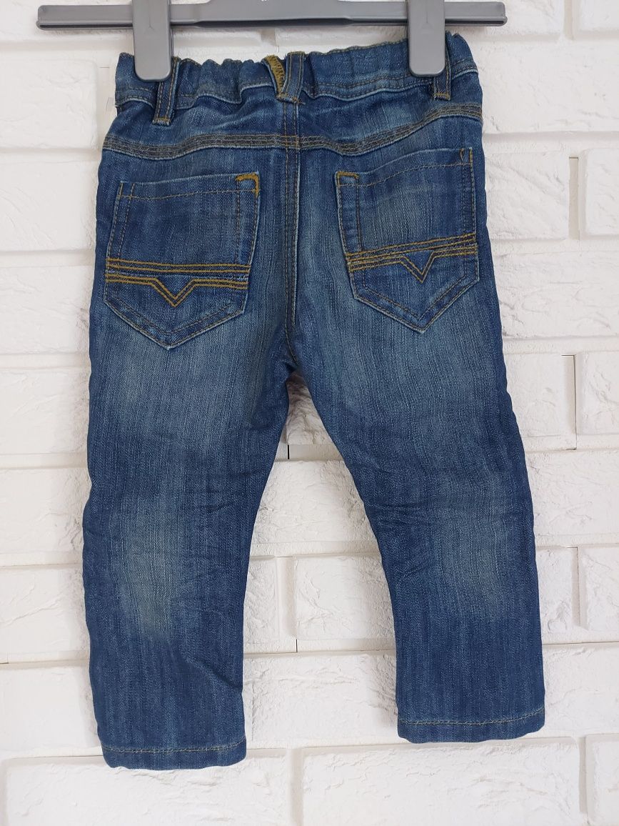 spodnie jeansowe chłopięce rozmiar 86/92