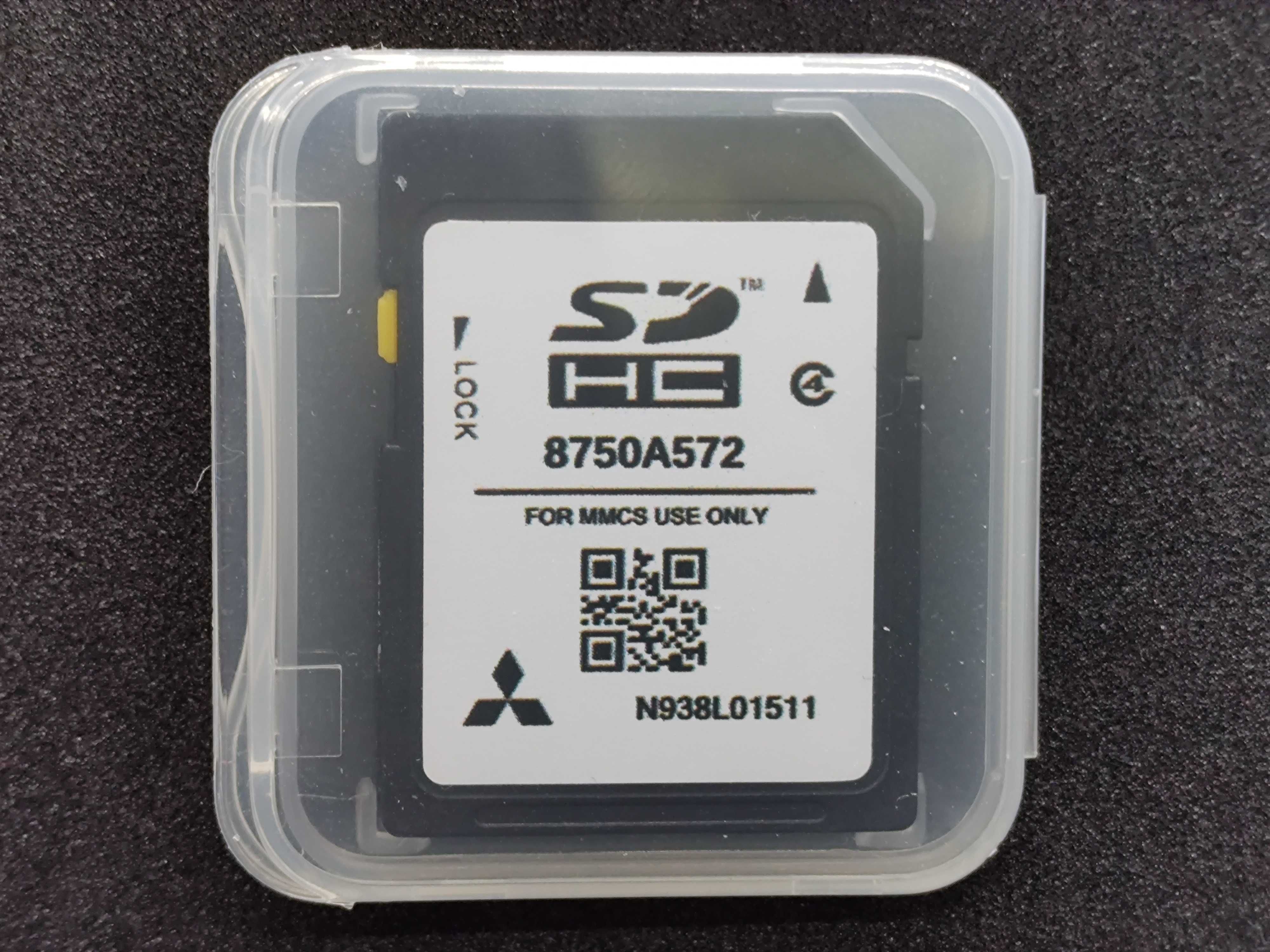 Karta SD Mitsubishi MMCS full Europa 2025