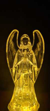 [14] Anioł figurka lampka led, przezroczysty firmy Lumineo
