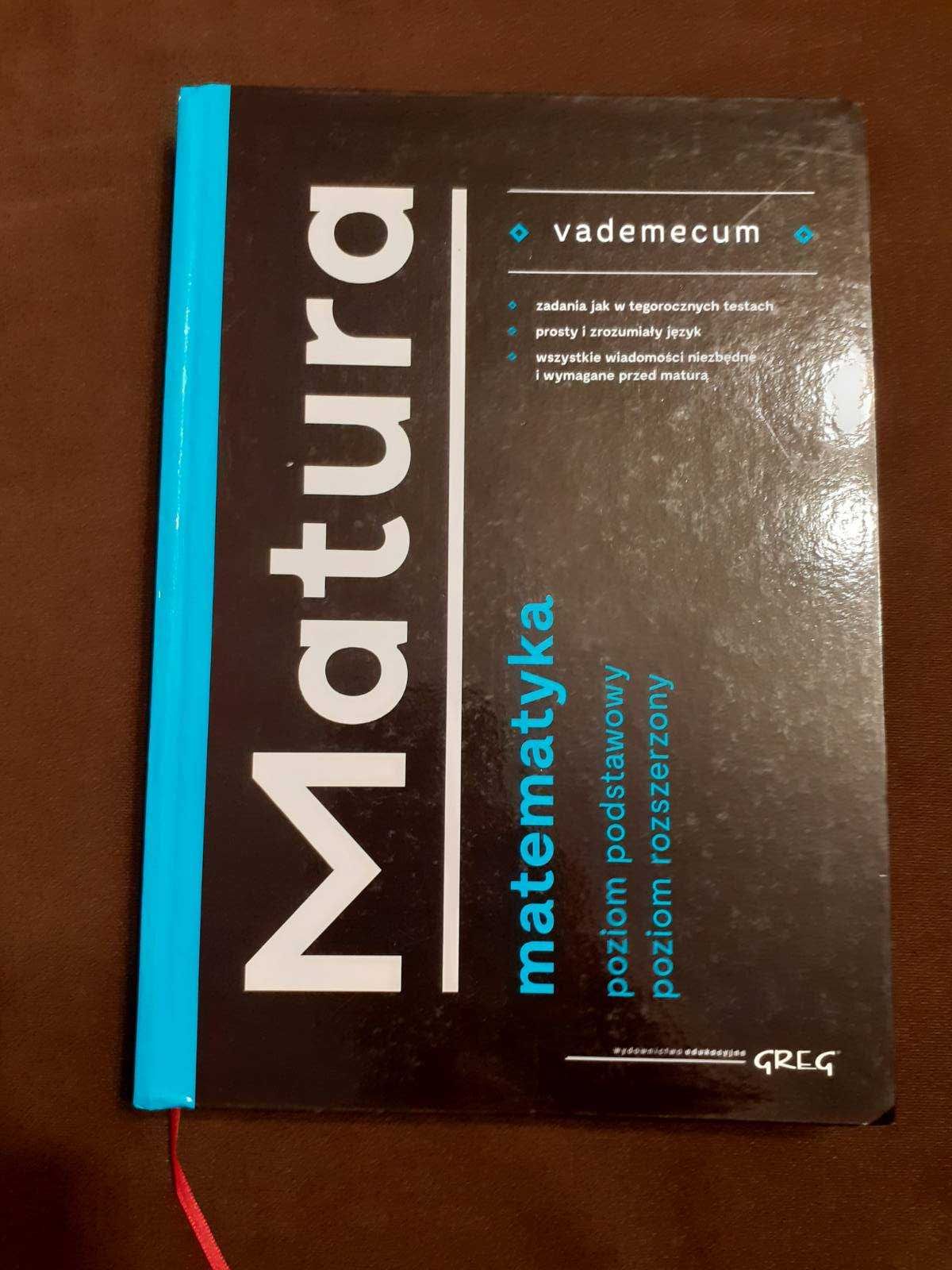 Matematyka matura vademecum Greg; Jak nowa; Wrocław