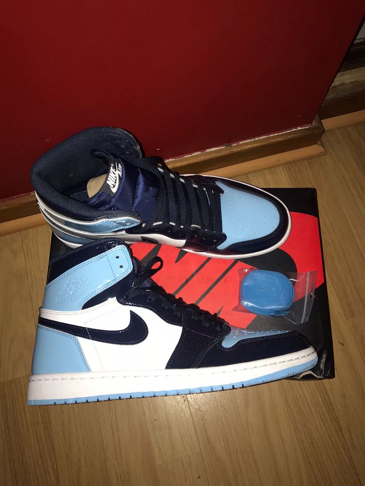 Jordan 1 Retro High UNC Patent