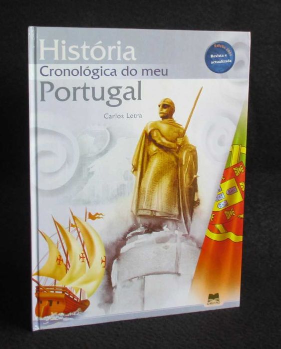 Livro BD História Cronológica do meu Portugal Carlos Letra