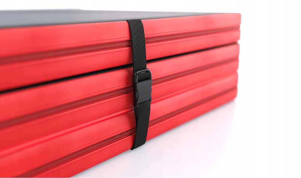 Składany Materac Gimnastyczny Sportowy Mata Do Ćwiczeń 180x60 - OKAZJA