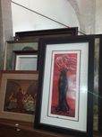 Quadros molduras e espelhos variados