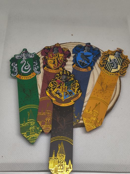 Zestaw zakładek do książek Harry Potter