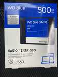 Продам Новый жосткий диск ssd wd blue sa510 на 500 гб. ЗАПЕЧАТАНЫЙ