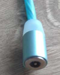 Przewód z końcówką magnetyczna USB świecący typu  C