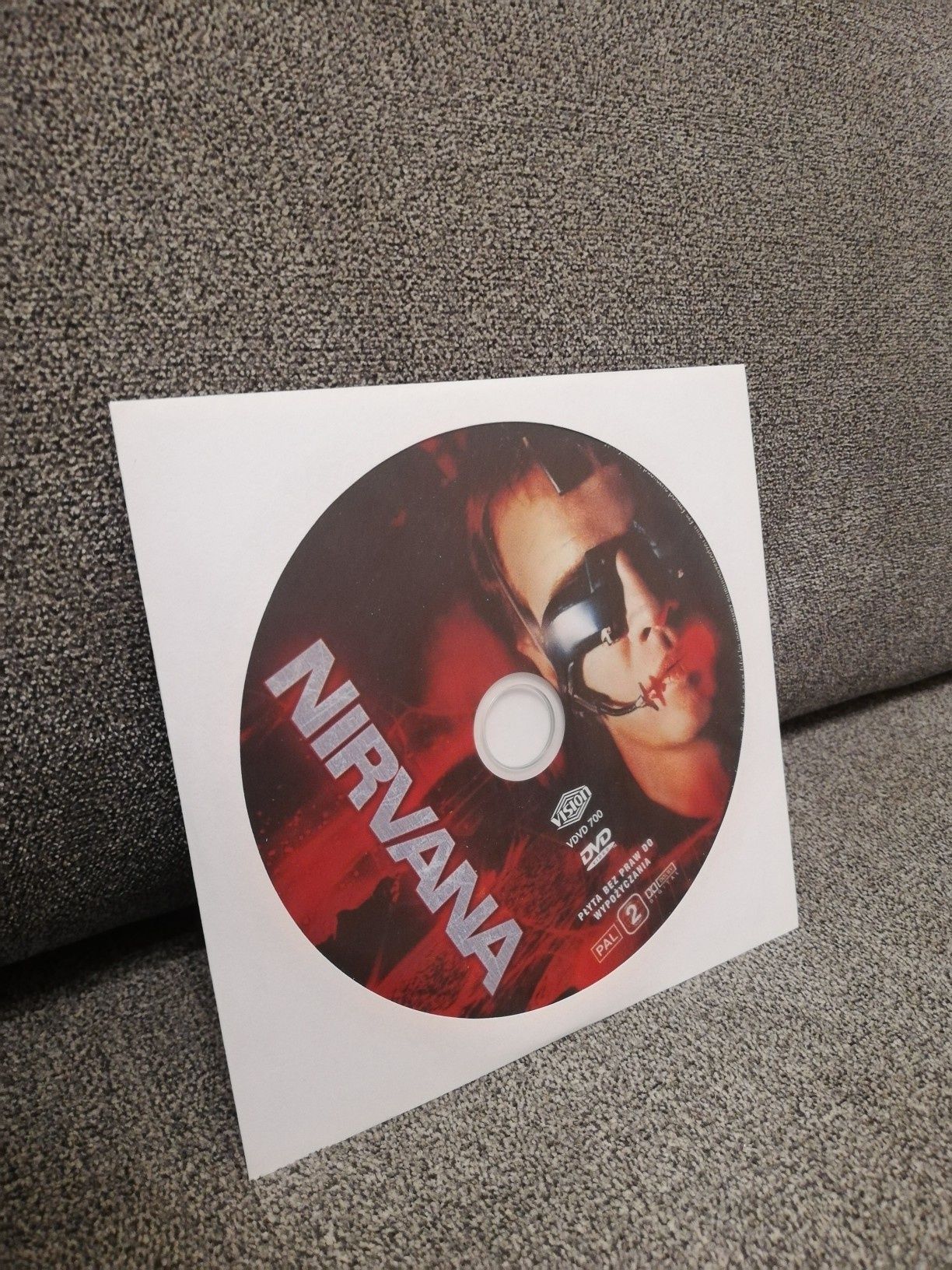 Nirvana DVD opakowanie zastępcze