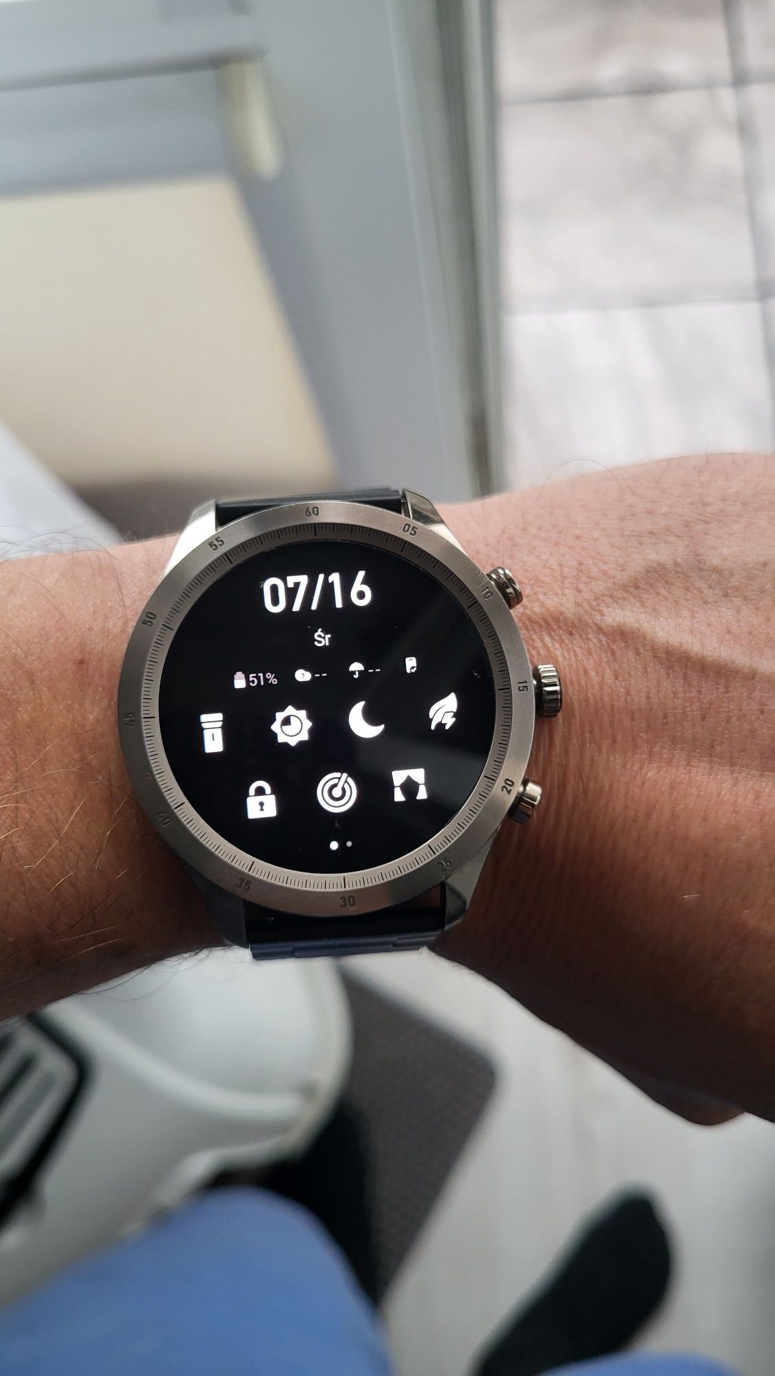 Amazfit zeep Z ( tytanowy)