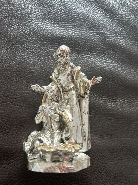 Presépio de São José prata bilaminado