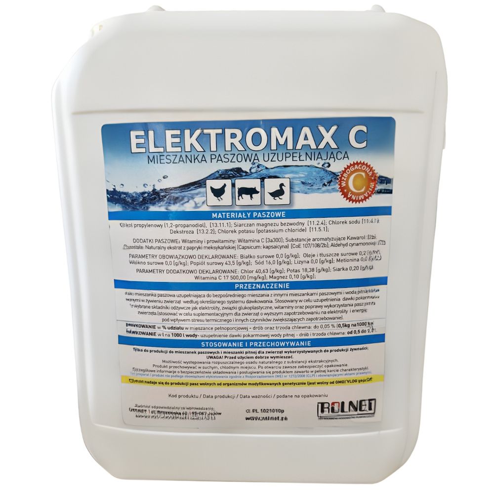 ELEKTROMAX C - elektrolit z witaminią C 5kg