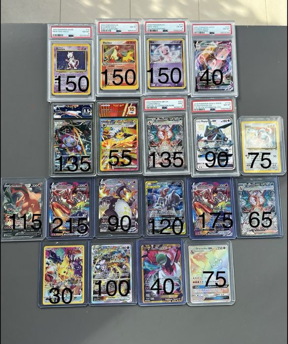 Lote cartas pokemon a vender em conjunto ou separado