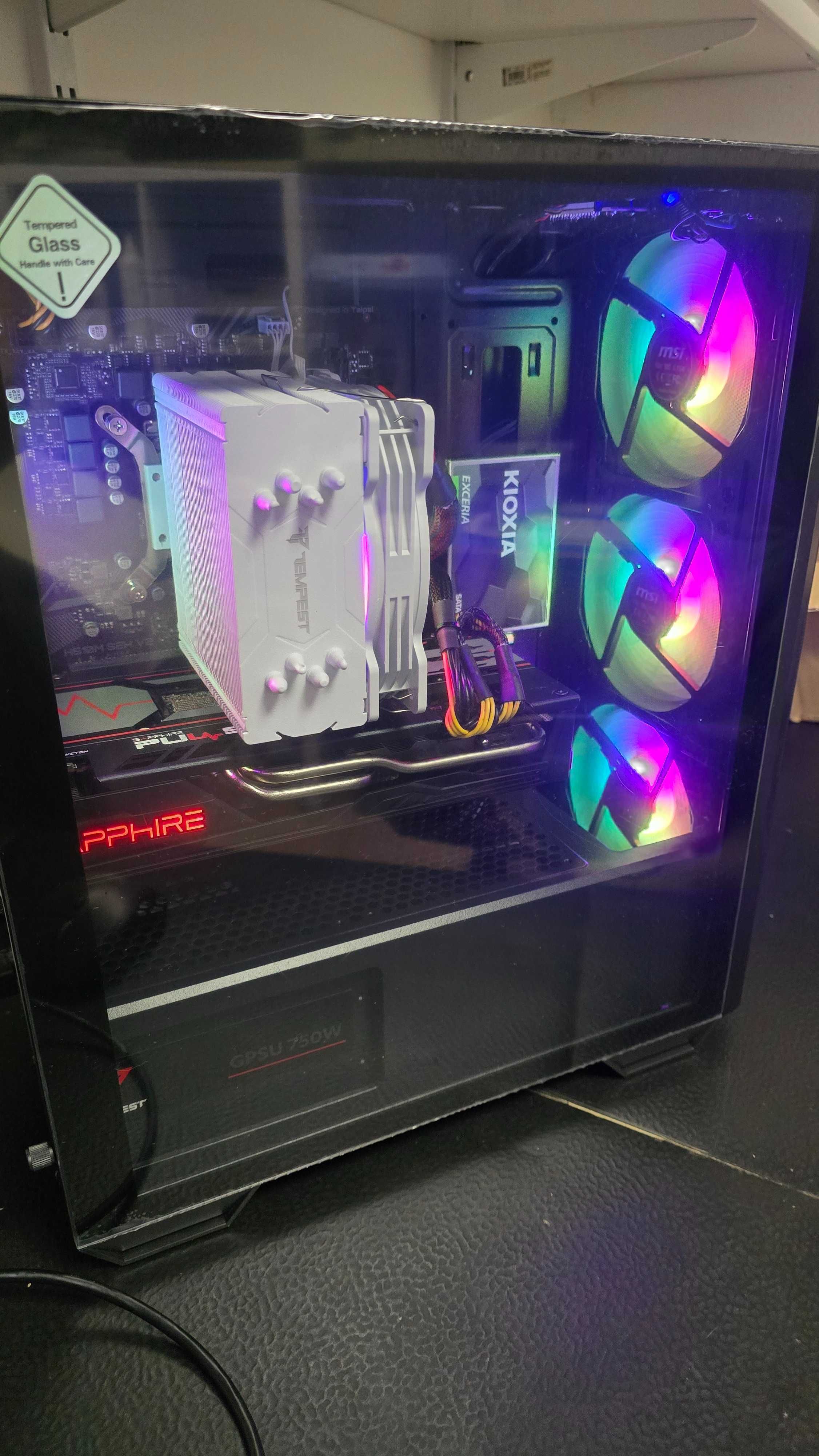 PC Gaming i3, 5700xt 8Gb, 16Gb, SSD 500Gb