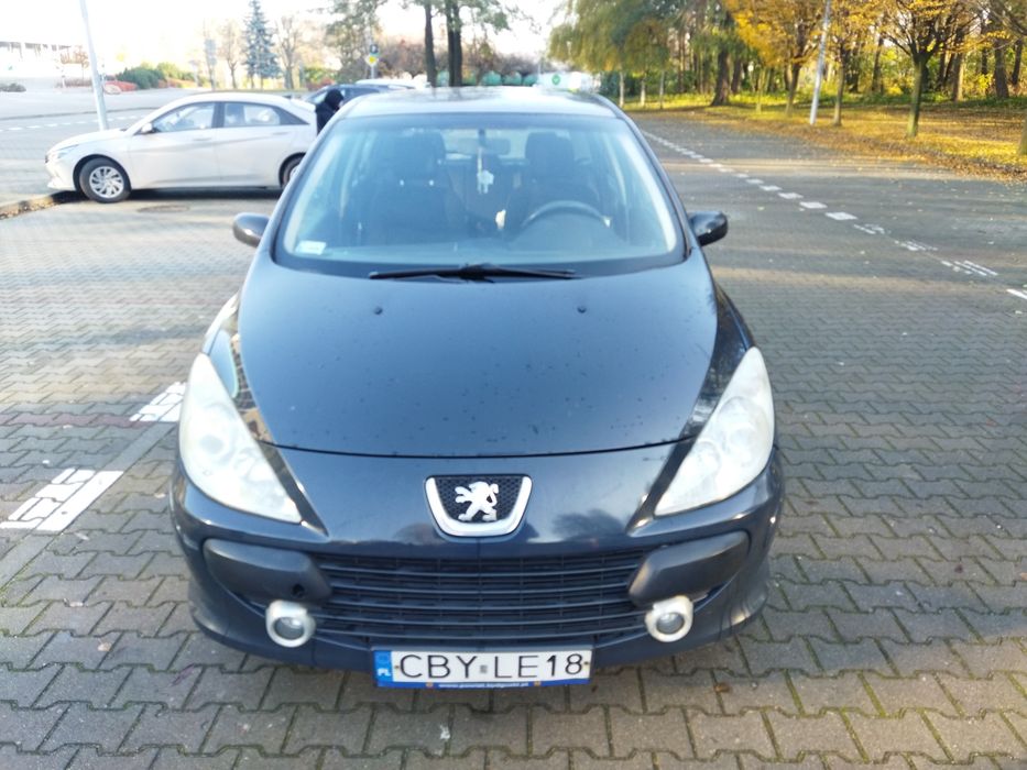 Peugeot 307 1.6 HDi rok 2007 dobre wyposażenie