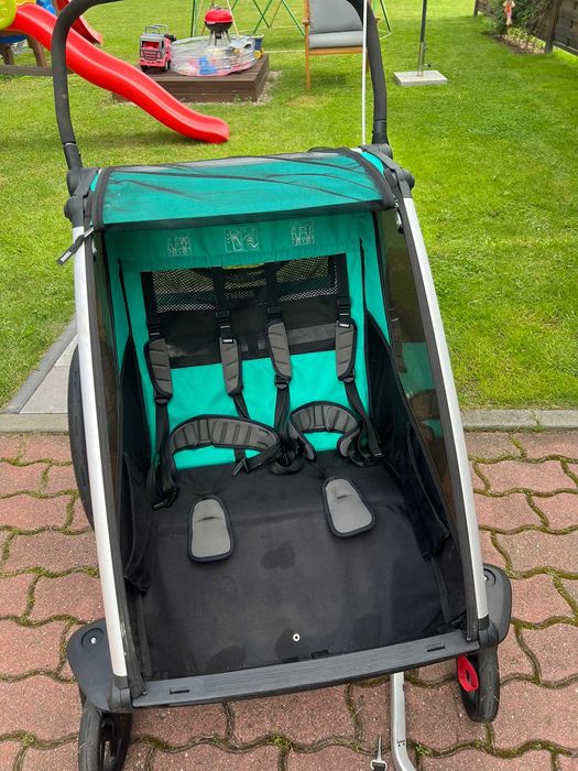 Przyczepka rowerowa dwuosobowa Thule Chariot Lite 2 (możliwa wysyłka)