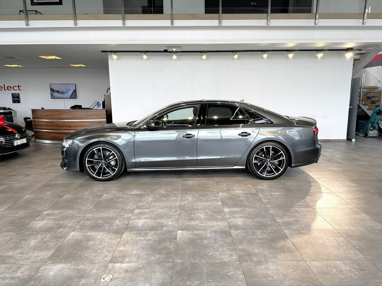 Audi S8 Plus 4.0TFSI V8 605KM tiptronic quattro 2016 r., przebieg 121tys.km