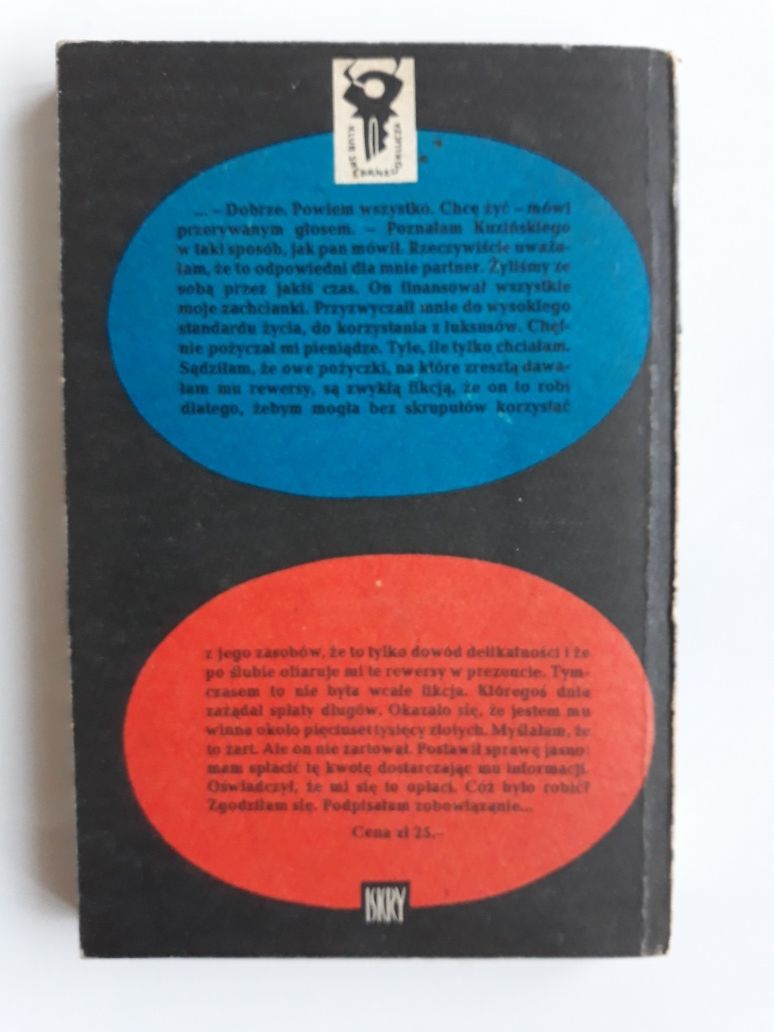 kryminał Tropami cieni; Krystyn Ziemski