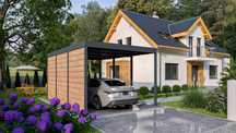 Nowoczesny Carport 600-40