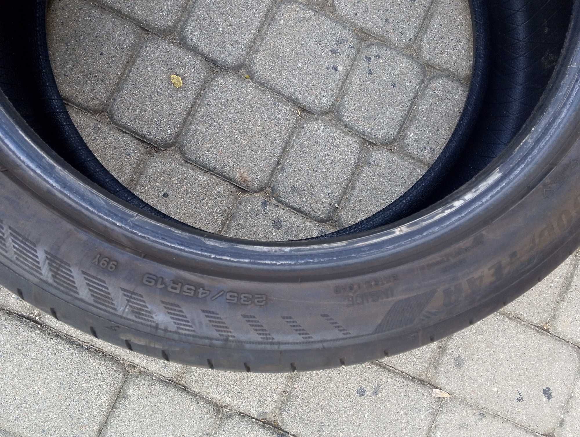 opona jak NOWA  1 szt. 235/45/19 Goodyear Eagle F 1  , 2024 rok