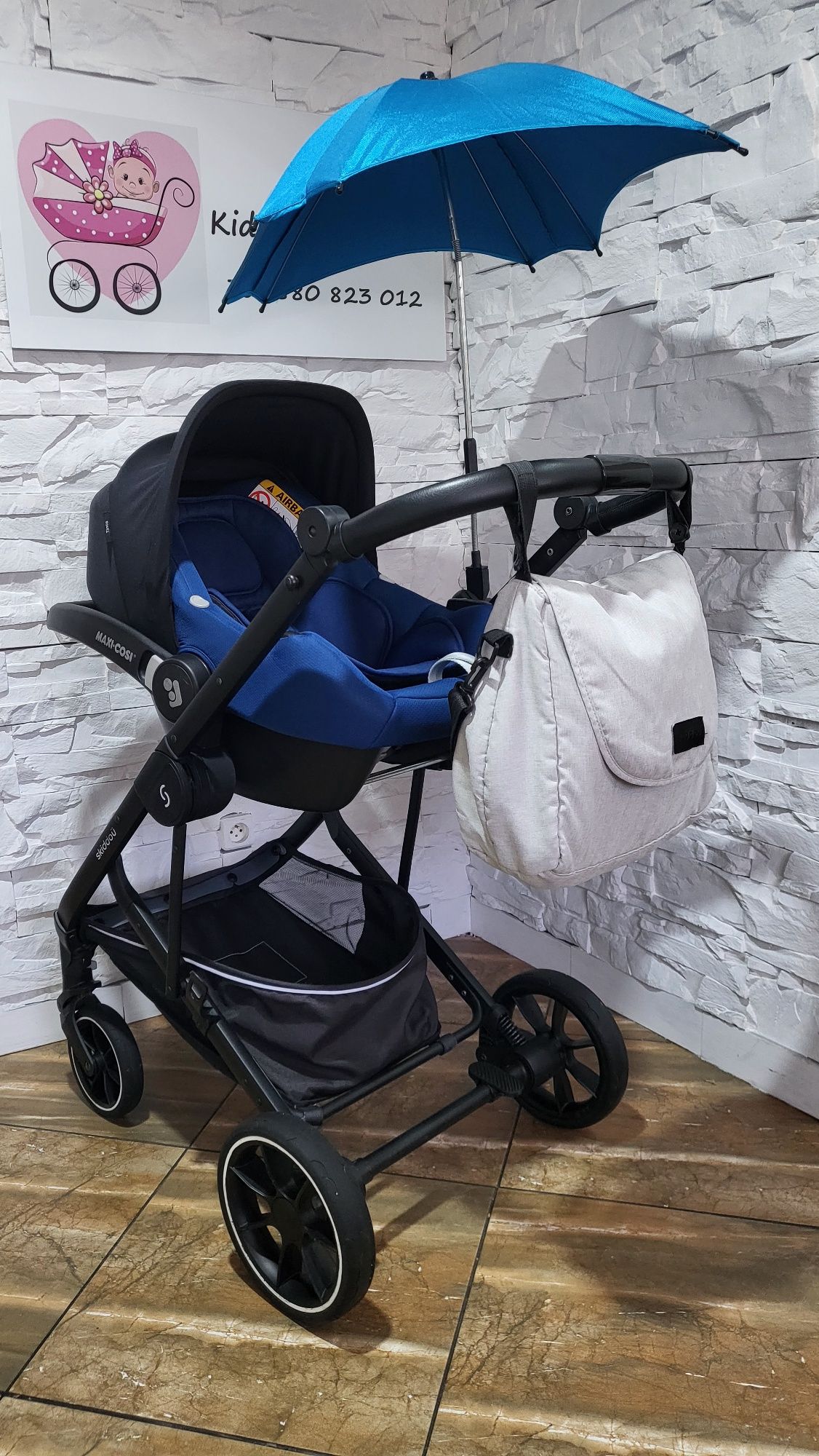 Wózek.3w1 Skiddou Moos ( jak Cybex)