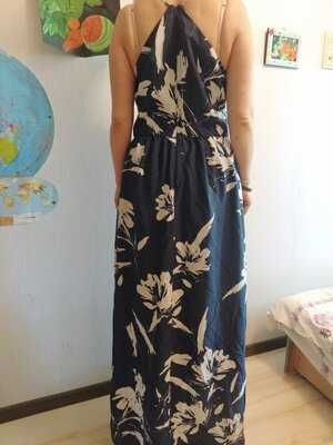 Макси платье vince camuto 16 р.42-44 .цветочный принт