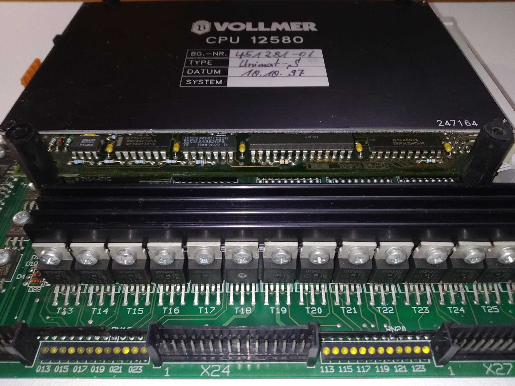 Vollmer CPU 12580 Card 451-281-01 Unimat-S (10.10.97)