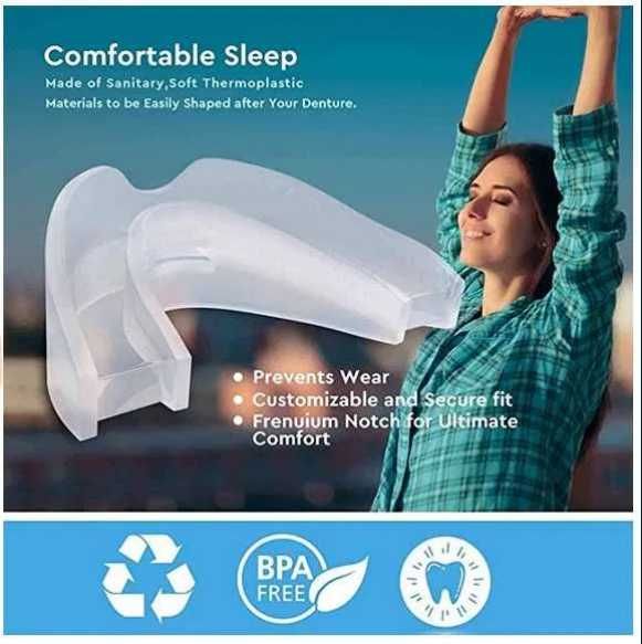 Wkładka doustna na zęby NEOMEN Chrapanie Zgrzytanie zębami Bruksizm