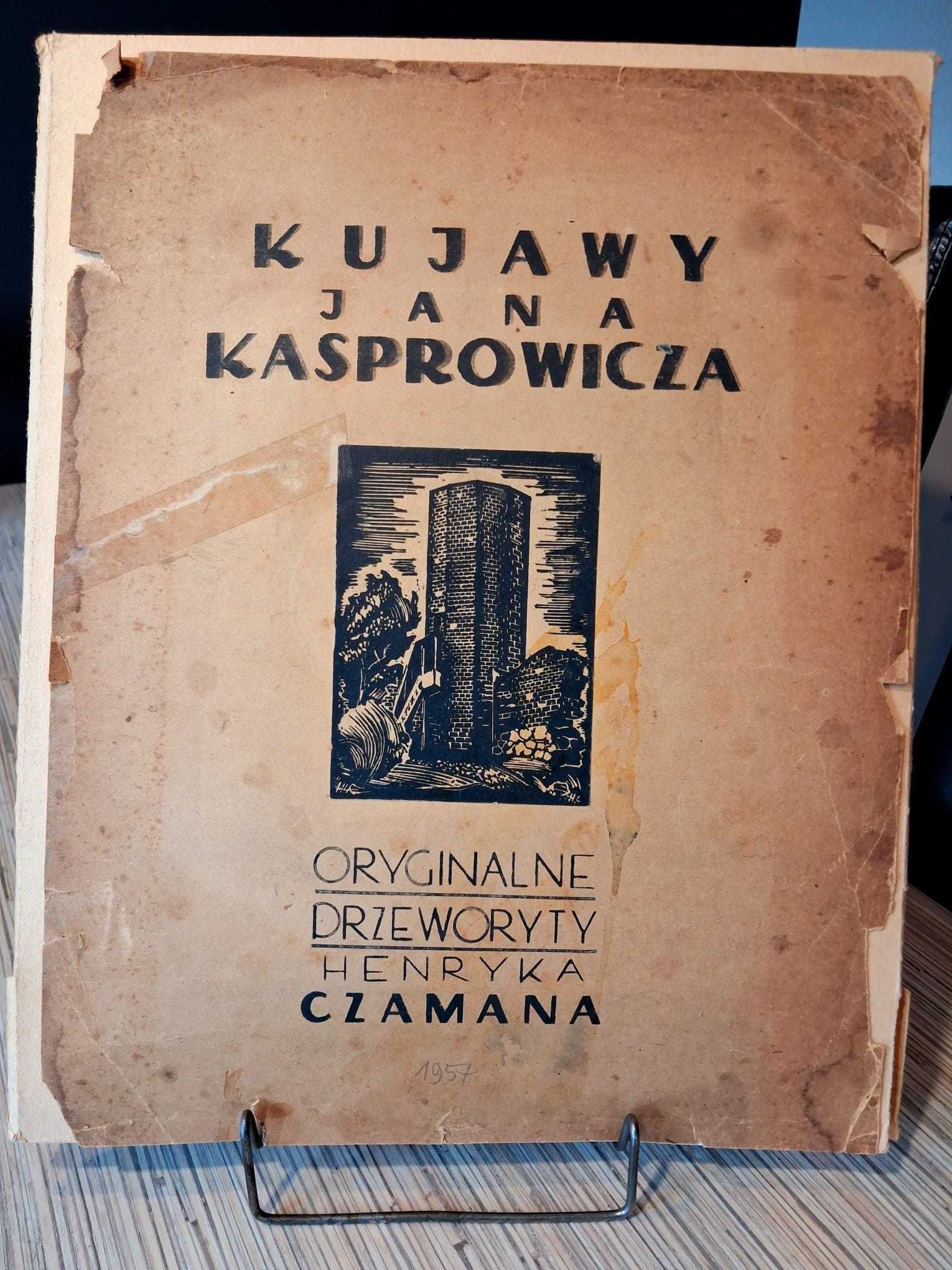 UNIKAT oryginał sygnowana grafika Henryk CZAMAN  "Zajazd w Prądocinie"