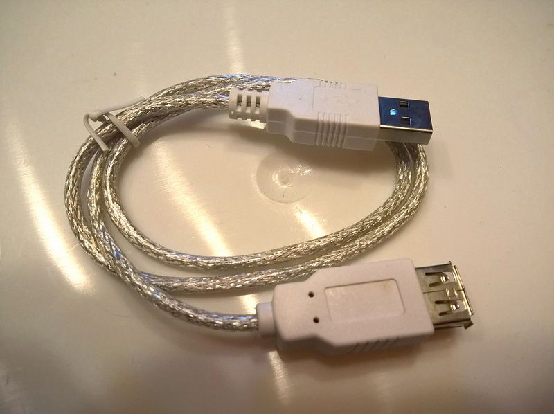 Cabo extensão USB