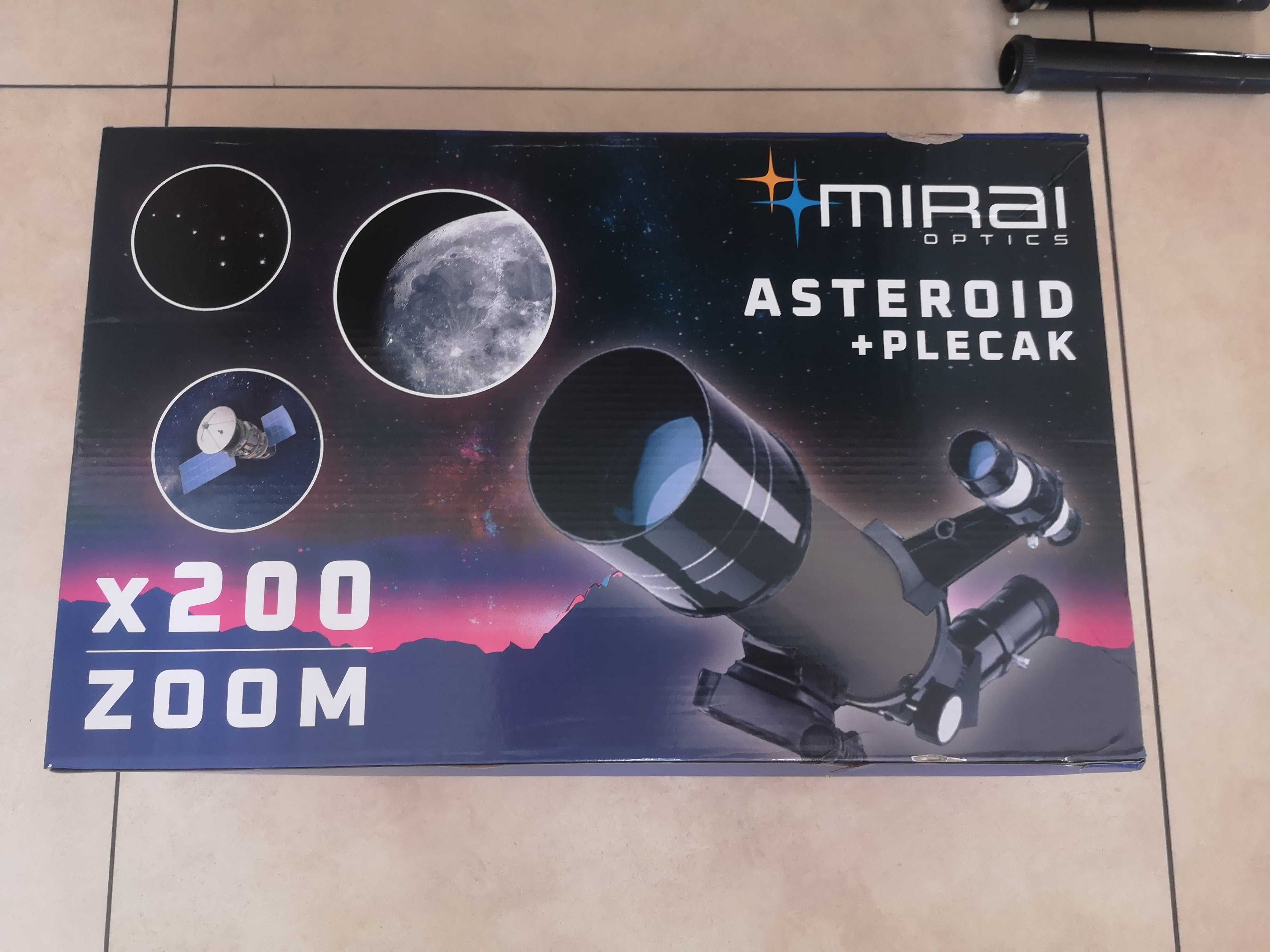 Teleskop Asteroida zoom x 200